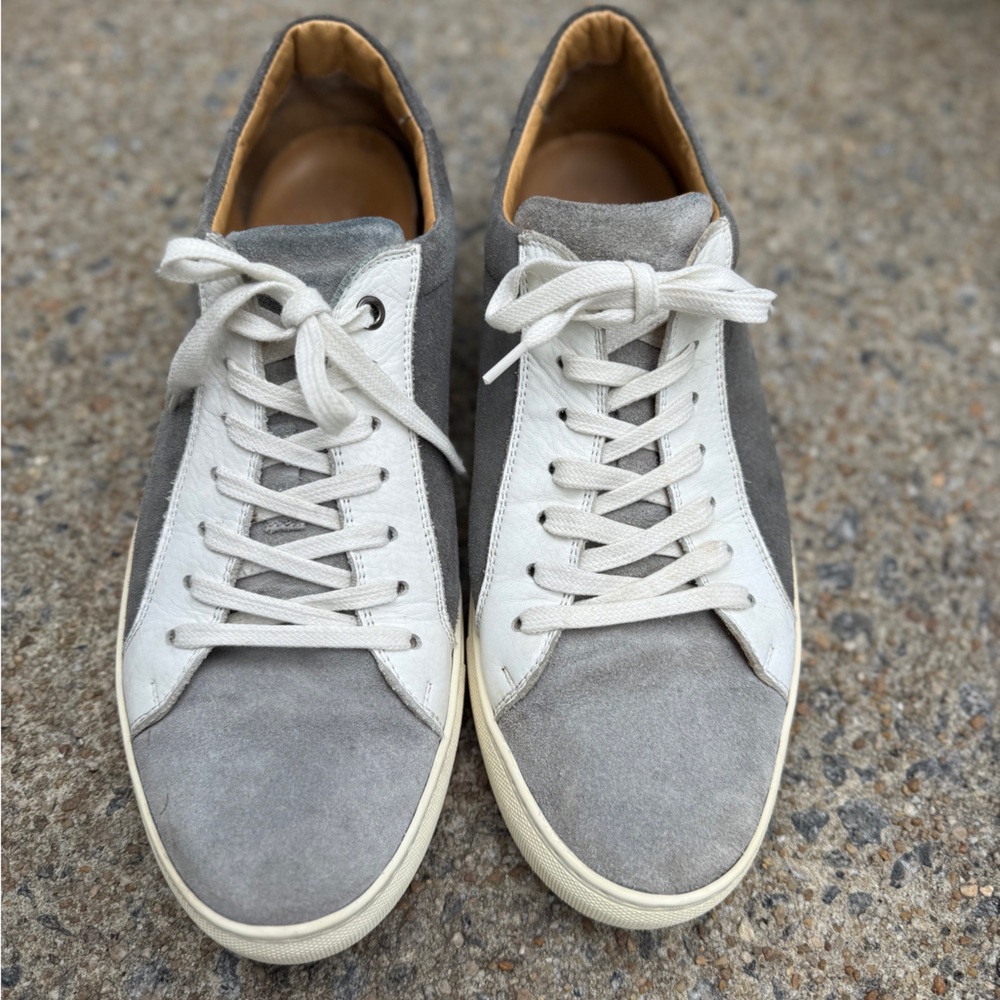 Suitsupply Men's Gray and White Casual Sneakers - Size 44 - Picture 9 of 16